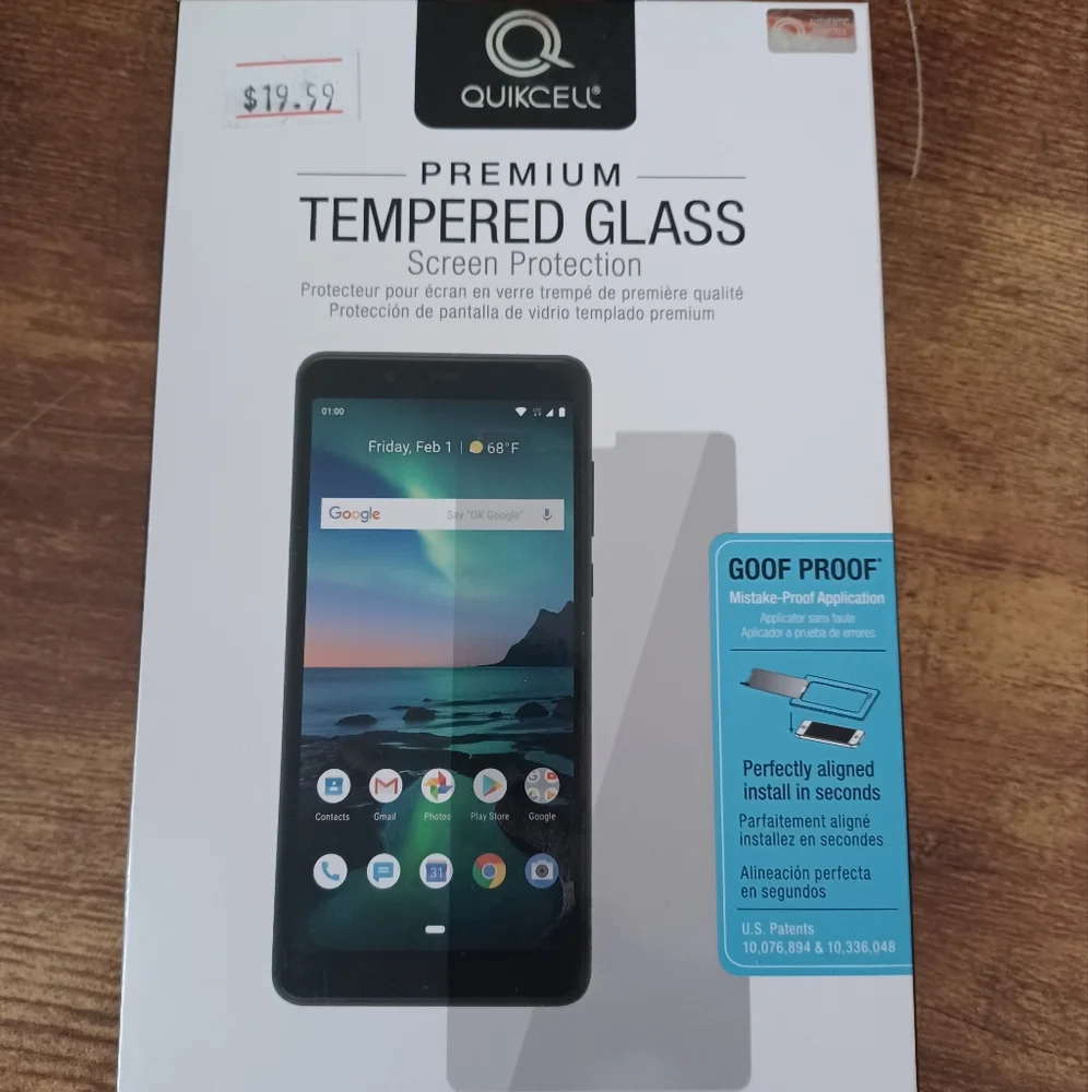 Premium tempered glass screen protector Nokia 3.1 plus